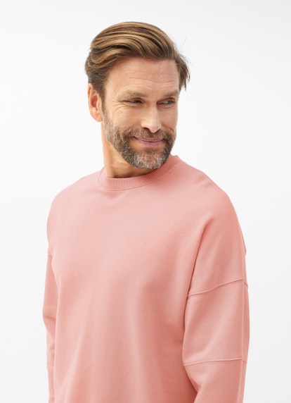 Coupe Casual Fit Sweat-shirts Sweatshirt soft coral