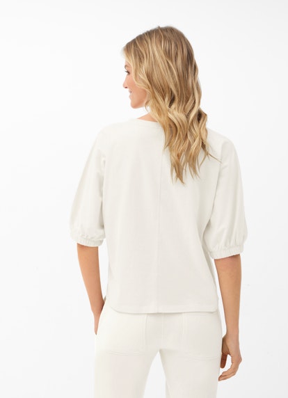 Oversized Fit T-Shirts T-Shirt mit Puffärmeln eggshell
