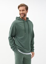 Coupe Casual Fit Sweats à capuche Hoodie deep green