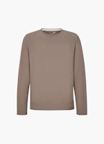 Coupe Regular Fit Sweat-shirts Sweatshirt italian brown