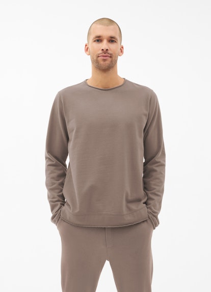 Coupe Regular Fit Sweat-shirts Sweatshirt italian brown