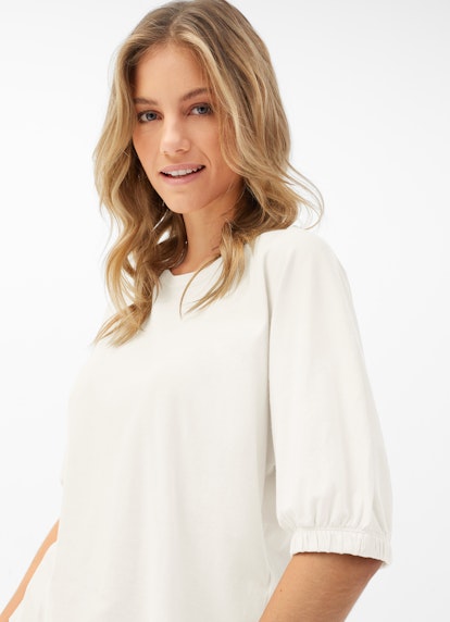 Oversized Fit T-Shirts T-Shirt mit Puffärmeln eggshell