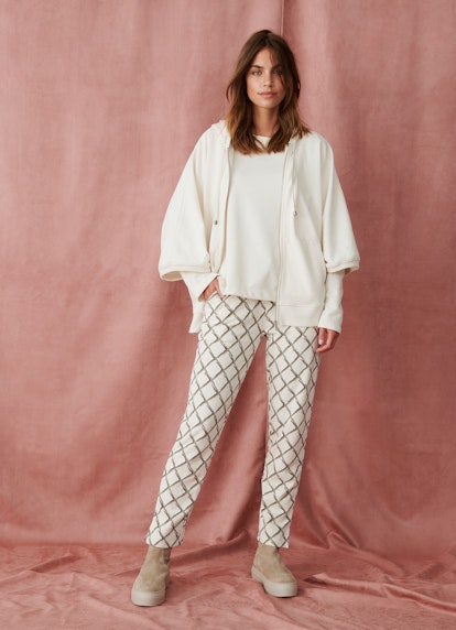 High Waist Fit Hosen High Waist - Sweatpants eggshell