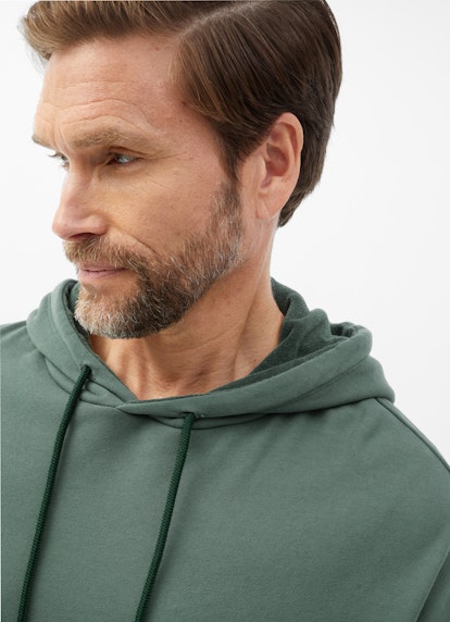 Coupe Casual Fit Sweats à capuche Hoodie deep green