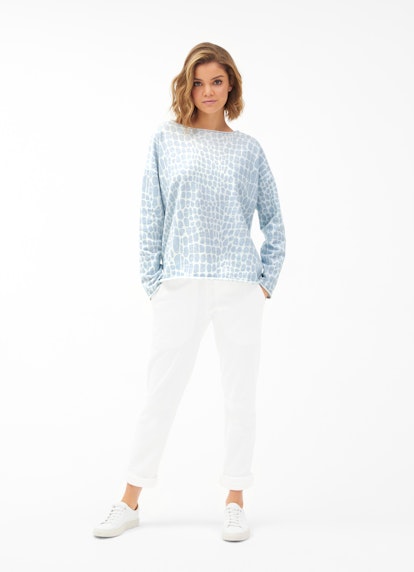 Casual Fit Sweatshirts Sweater white