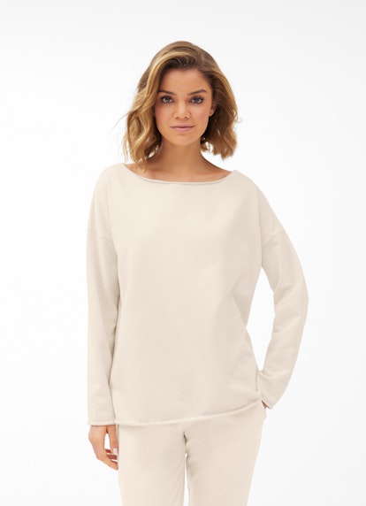 Casual Fit Sweatshirts Sweatshirt ecru