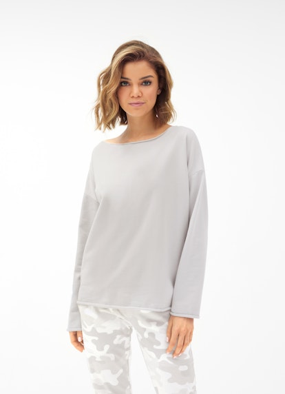 Casual Fit Sweatshirts Sweatshirt silver cloud