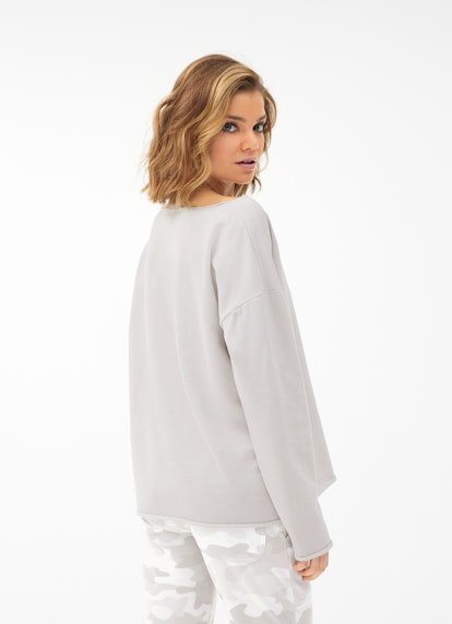 Casual Fit Sweatshirts Sweatshirt silver cloud
