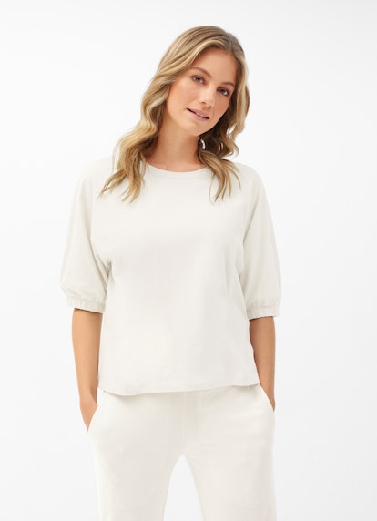 Oversized Fit T-Shirts T-Shirt mit Puffärmeln eggshell