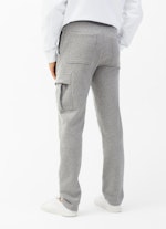 Coupe Regular Fit Pantalons Cargo - Sweatpants ash grey mel.