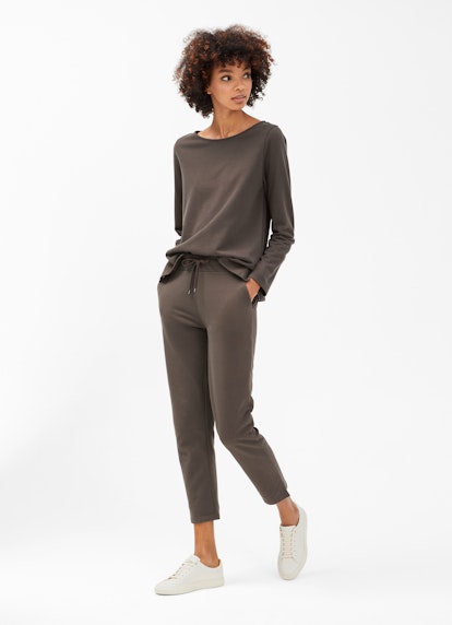 High Waist Fit Hosen High Waist - Sweatpants mink