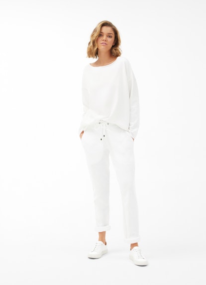 Loose Fit Hosen Loose Fit - Sweatpants white