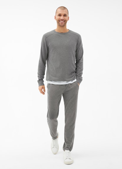 Slim Fit Pantalons Modal Jersey - Sweatpants ash grey mel.