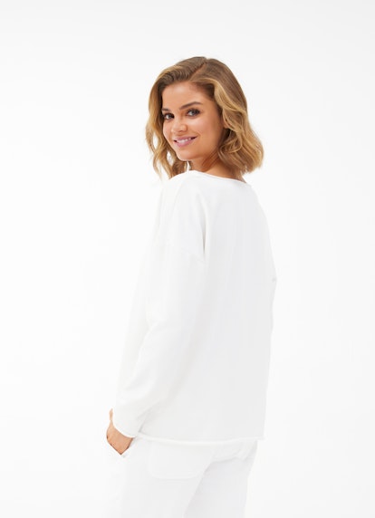 Oversized Fit Sweatshirts Sweatshirt white