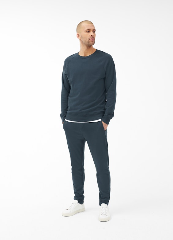 Coupe Casual Fit Pull-over Sweat-shirt navy