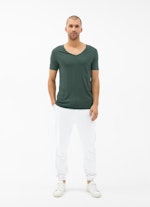 Coupe Regular Fit T-shirts T-Shirt deep green