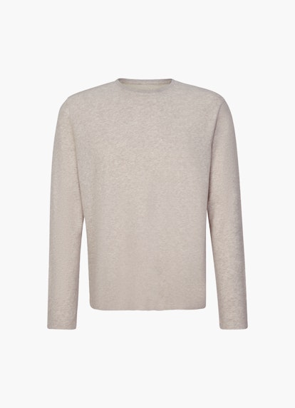 Coupe Regular Fit Maille Cashmix - Sweater sand