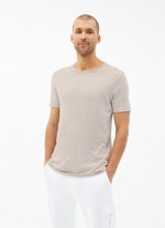 Coupe Regular Fit T-shirts T-Shirt light walnut