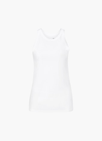 Slim Fit Tops Top white