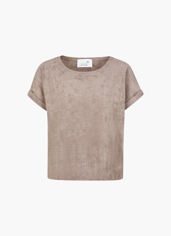 Boxy Fit T-Shirts Faux Velours - T-Shirt seal