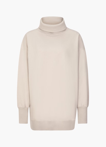 Oversized Fit Oversized Rollkragen - Sweatshirt light walnut