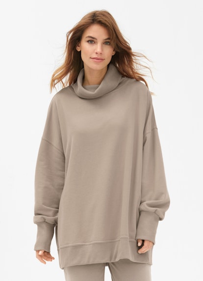 Oversized Fit Sweatshirts Oversized Rollkragen - Sweatshirt seal