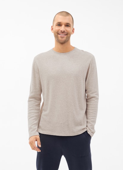 Coupe Regular Fit Maille Cashmix - Sweater sand