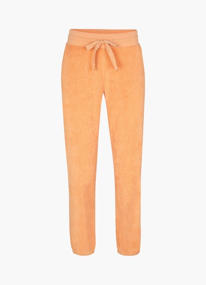 Regular Fit Hosen Frottee - Sweatpants mandarine
