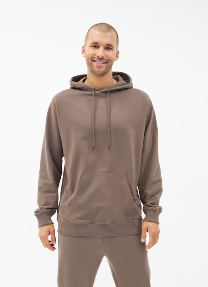 Casual Fit Hoodies Hoodie italian brown