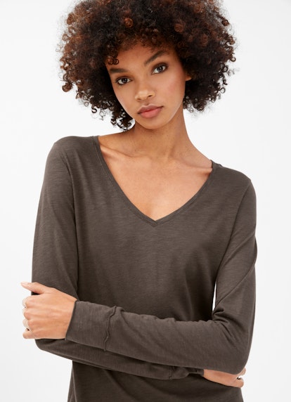 Regular Fit Longsleeves Longsleeve mink