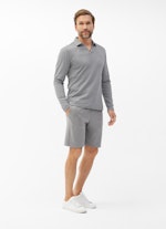 Coupe Regular Fit  Polo - Longsleeve ash grey