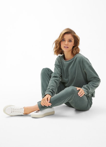 Casual Fit Pants Velvet - Sweatpants rock