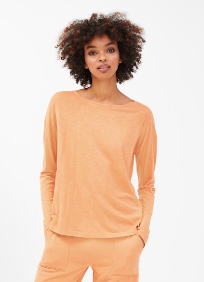 Casual Fit Long sleeve tops Longsleeve mandarine