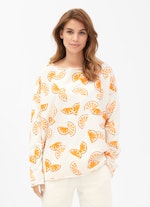 Coupe Casual Fit Sweat-shirts Pull-over eggshell
