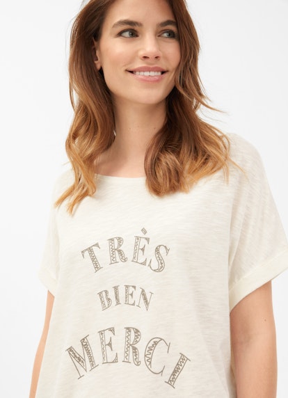 Coupe Boxy Fit T-shirts T-shirt de coupe Boxy ecru