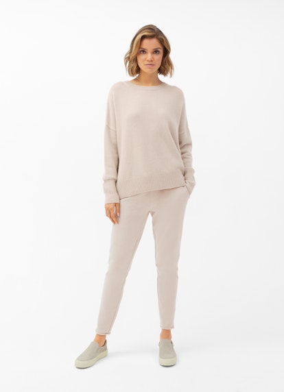 Oversized Fit Strick Cashmere - Pullover light walnut