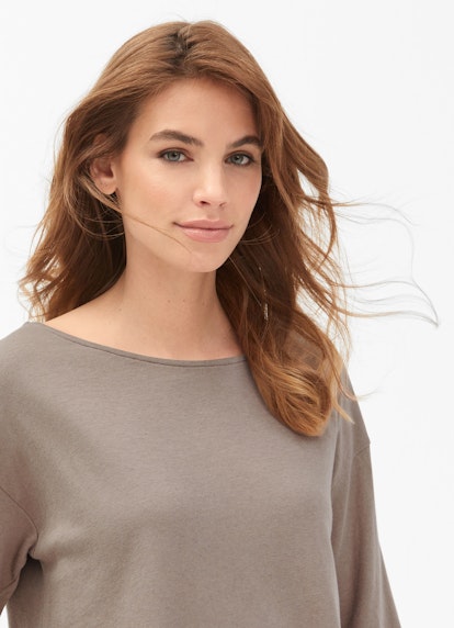 Coupe Loose Fit Sweat-shirts Pull-over en cachemire mélangé seal