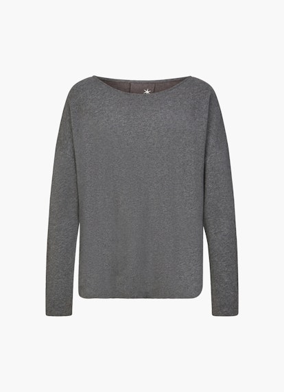 Loose Fit Sweatshirts Cashmix - Sweater meteorit mel.