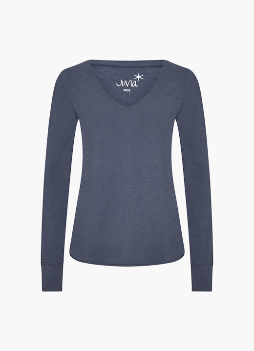 Regular Fit Long sleeve tops Longsleeve midnight blue