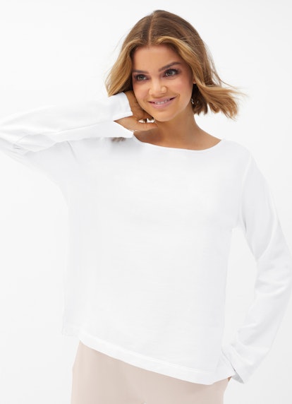 Coupe Slim Fit Sweat-shirts Pull-over de coupe slim fit white