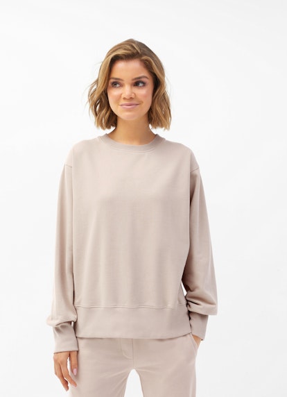 Oversized Fit Sweatshirts Sweater light walnut