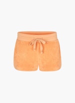 Regular Fit Shorts Frottee - Shorts mandarine