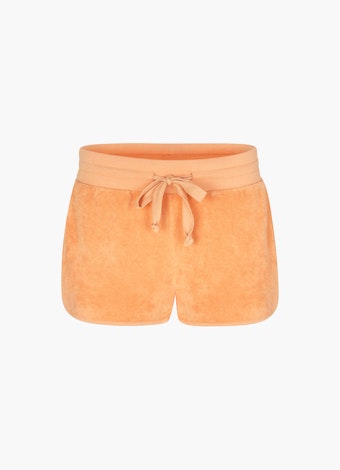 Coupe Regular Fit Short Short en tissu éponge mandarine