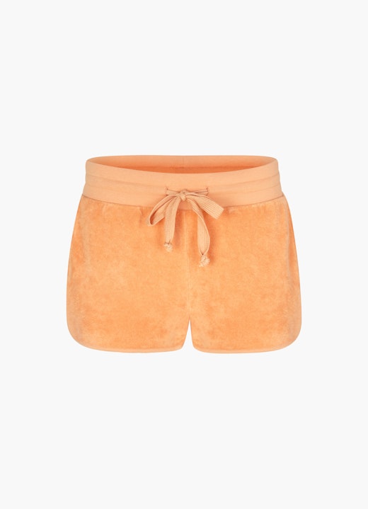 Regular Fit Shorts Terry Cloth - Shorts mandarine