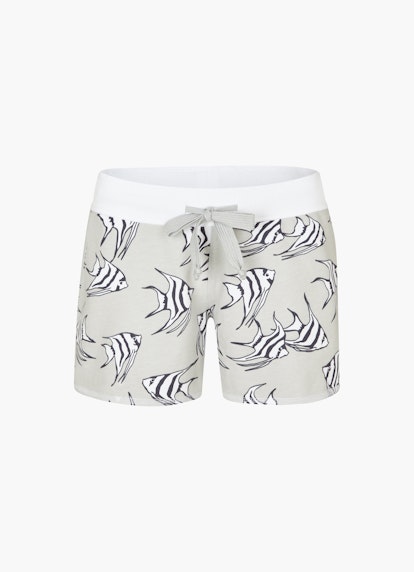 Regular Fit Shorts Shorts silver cloud