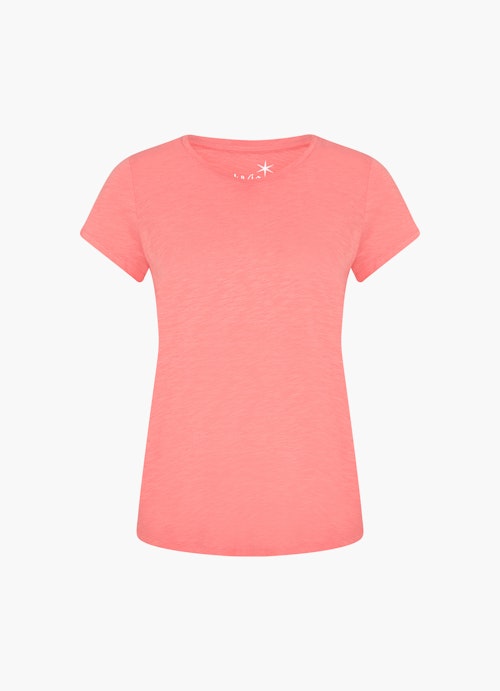 Coupe Regular Fit T-shirts T-shirt pink coral