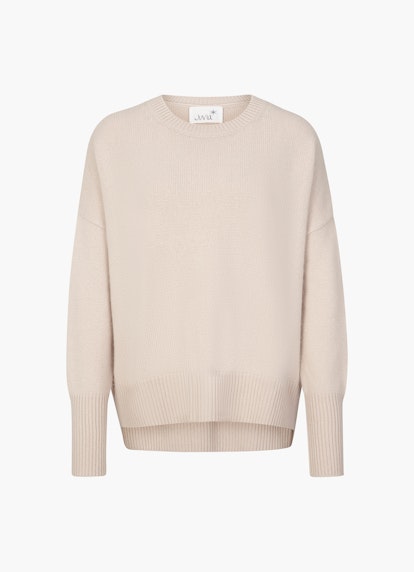 Oversized Fit Knitwear Cashmere Sweater light walnut