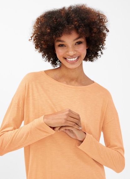 Casual Fit Long sleeve tops Longsleeve mandarine