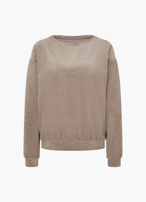 Regular Fit Sweatshirts Velvet - Sweater seal