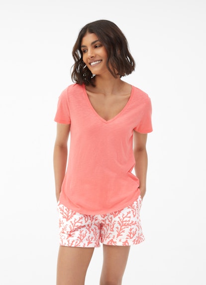 Regular Fit T-shirts T-Shirt pink coral